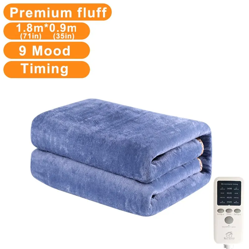 1.8m Electric Blanket EU US Heater Warm Mattress Constant Temperature Winter Warm Thickening Heater Heater Carpet Safety