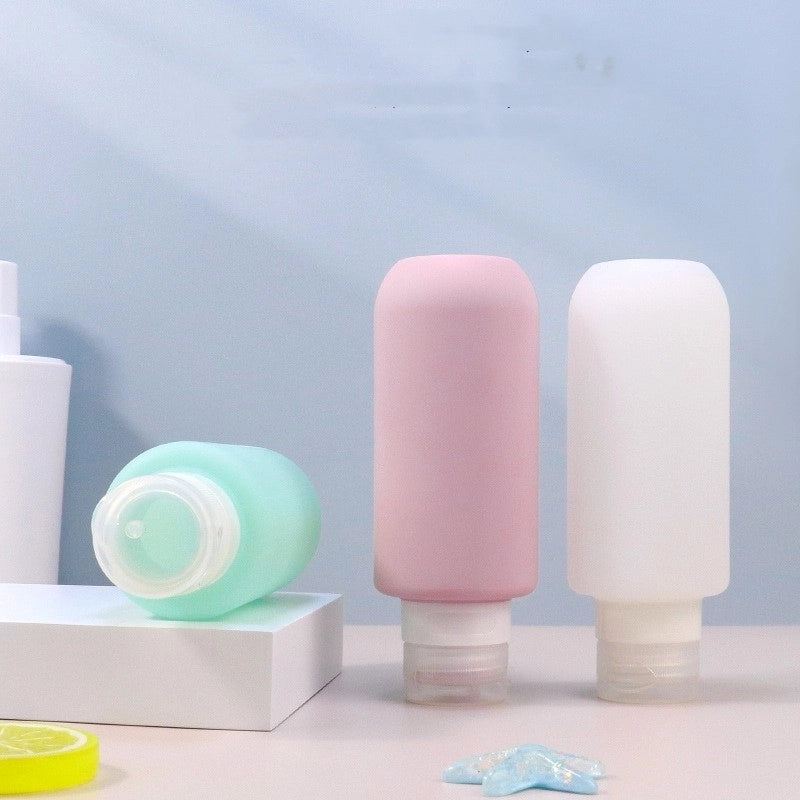 Casual Solid Color PP Silica Gel Subpackage Bottle