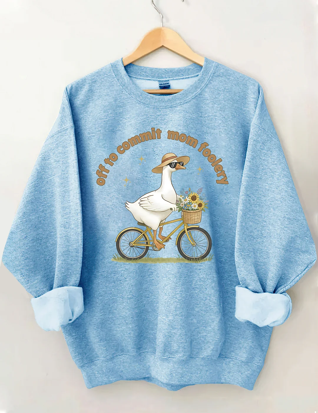 Off To Commit Mom Foolery Sweatshirt
