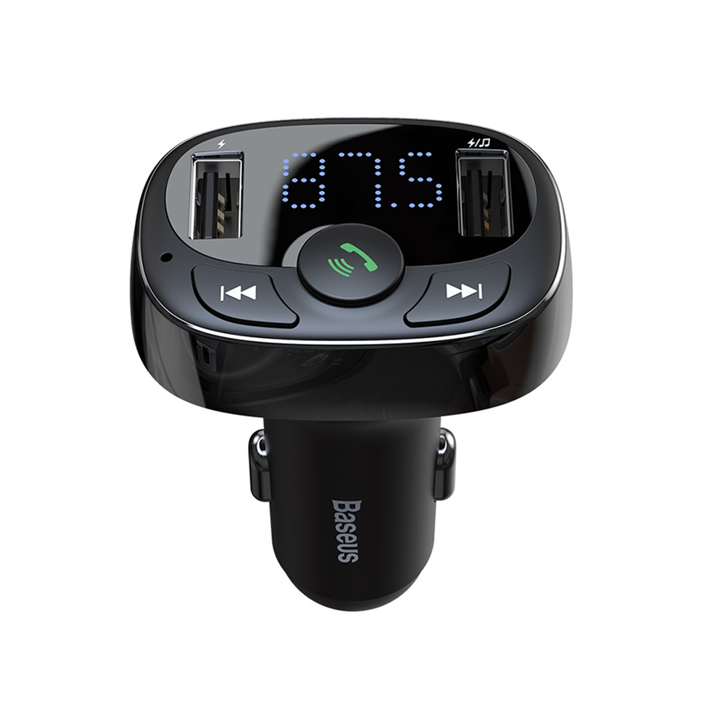 Baseus S-13 FM Transmitter Bluetooth-compatible 5.0 Handsfree MP3 Player
