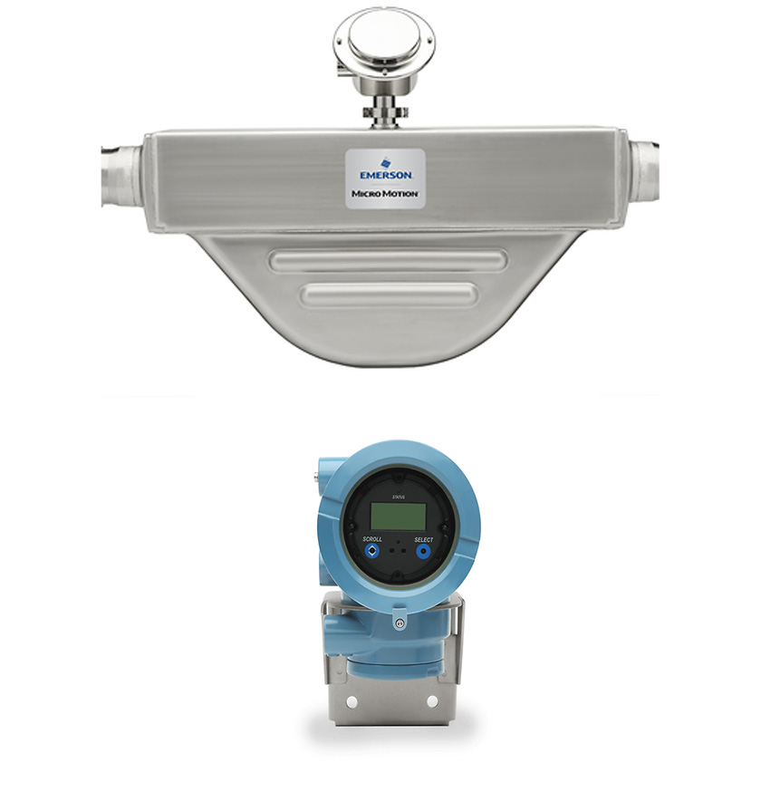 micro motion coriolis,Micro Motion H-Series Hygienic Coriolis Meter Consisting of H400S Sensor and 2700 Transmitter