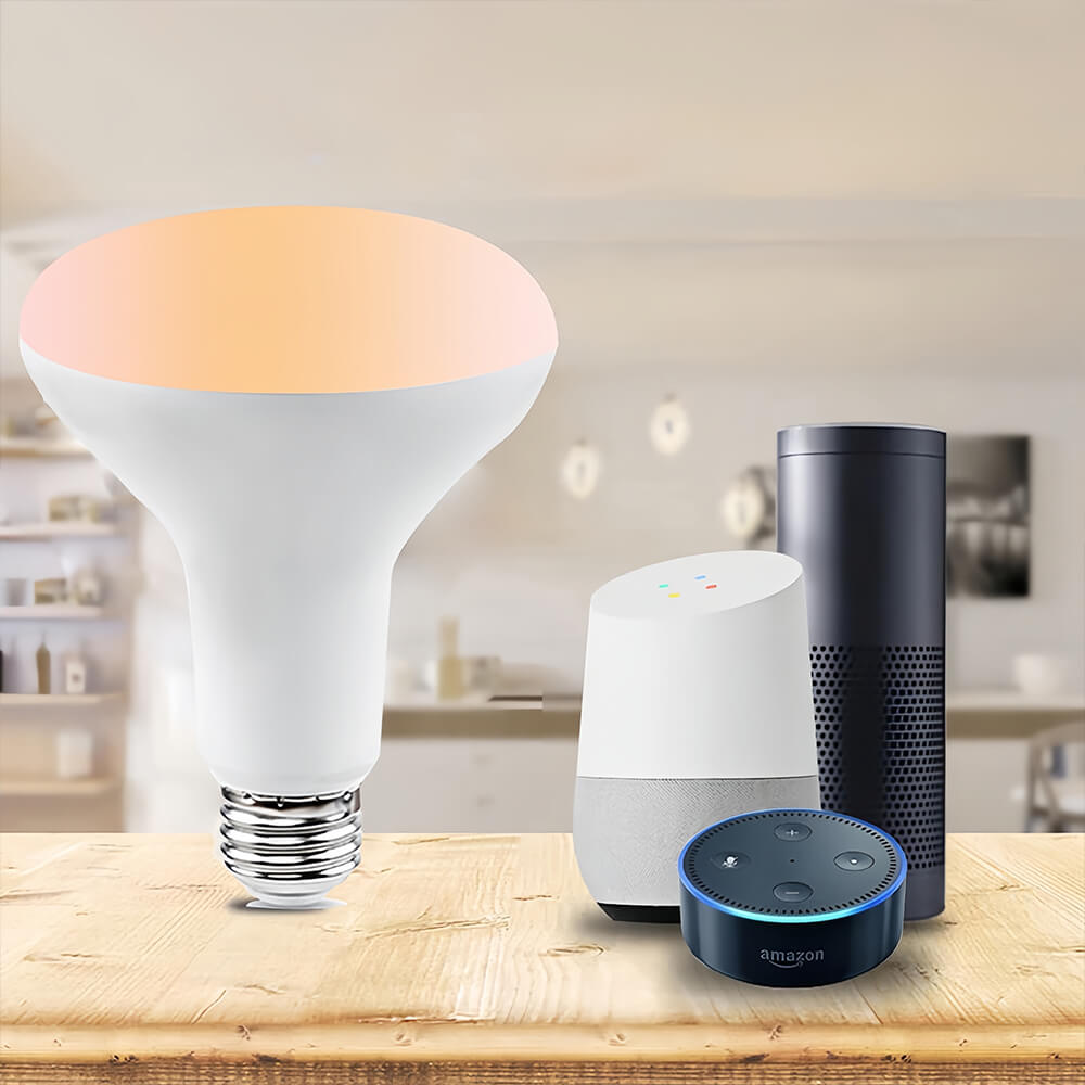 E26 Smart Bluetooth LED Multicolored Flat Light Bulb