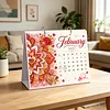 DIY 2027 Diamond Painting Calendar Art Kit Paper Desk Calendar Desktop Decoration Craft Kit