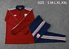 2025/2026 Arsenal Half-Pull Training Suit Deep Red Football Shirt 1:1 Thai Quality