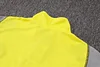 Joyfball 2024/2025 Flamenco Long Zipped Jacket Yellow Soccer Jersey 1:1 Thai Quality 