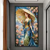 Victorian Beauty-11CT Stamped Cross Stitch 40*70cm/15.75*27.56in(Big Size)