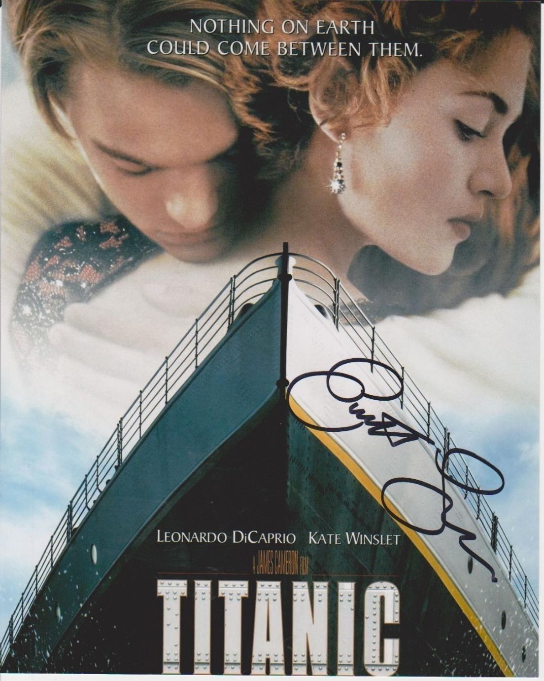 Emmett James Signed 8x10 Poster Photo Poster painting - TITANIC - 1st Class Steward - RARE! -G66