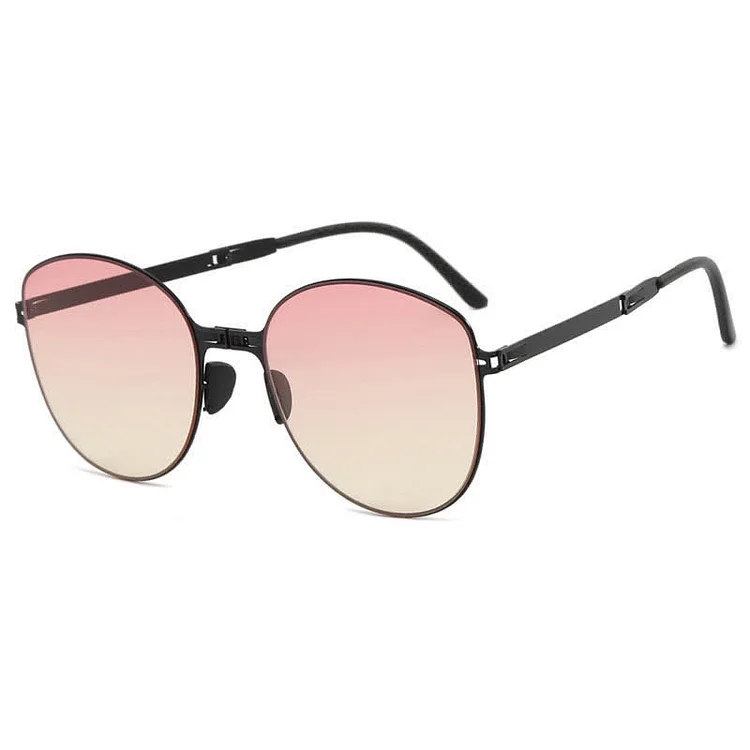 Fashion Foldable Gradient Color Sunglasses - Modakawa modakawa