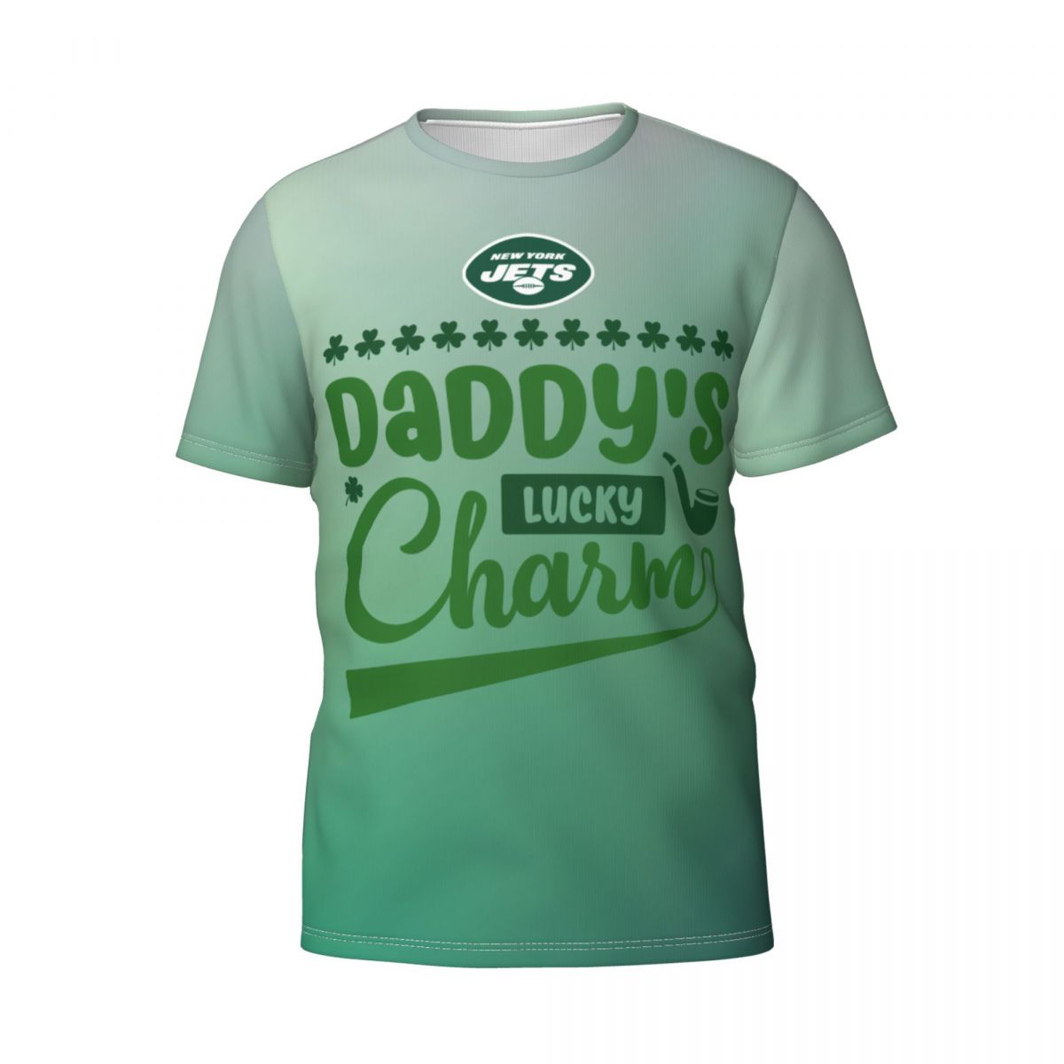 New York Jets Dad's Lucky Charm Printed Men's T-Shirt