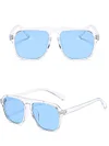 Square-Frame Acetate Sunglasses