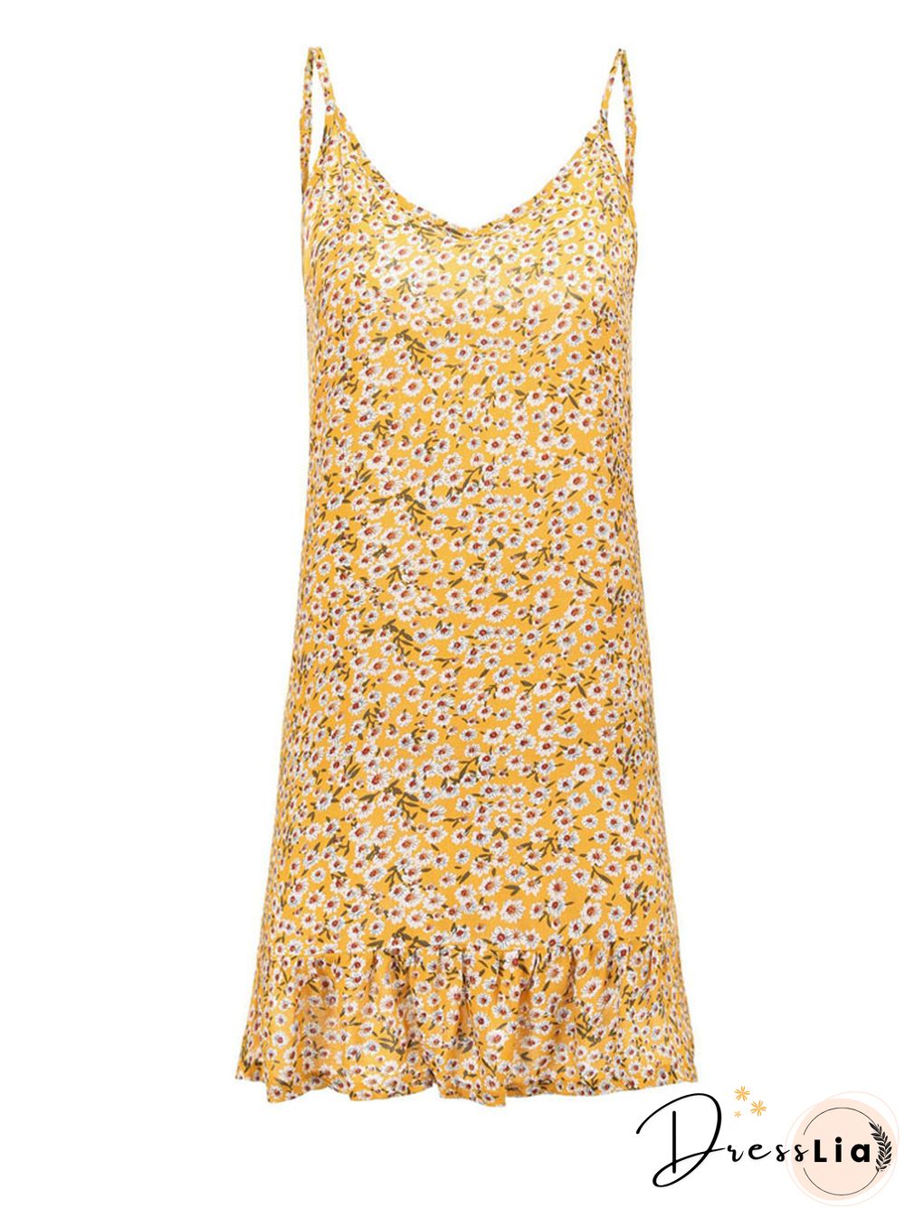 Summer Boho Floral Dress Women Backless Spaghetti Strap Dress Beach Sexy Bohemian Flower Short Party Dresses For Women