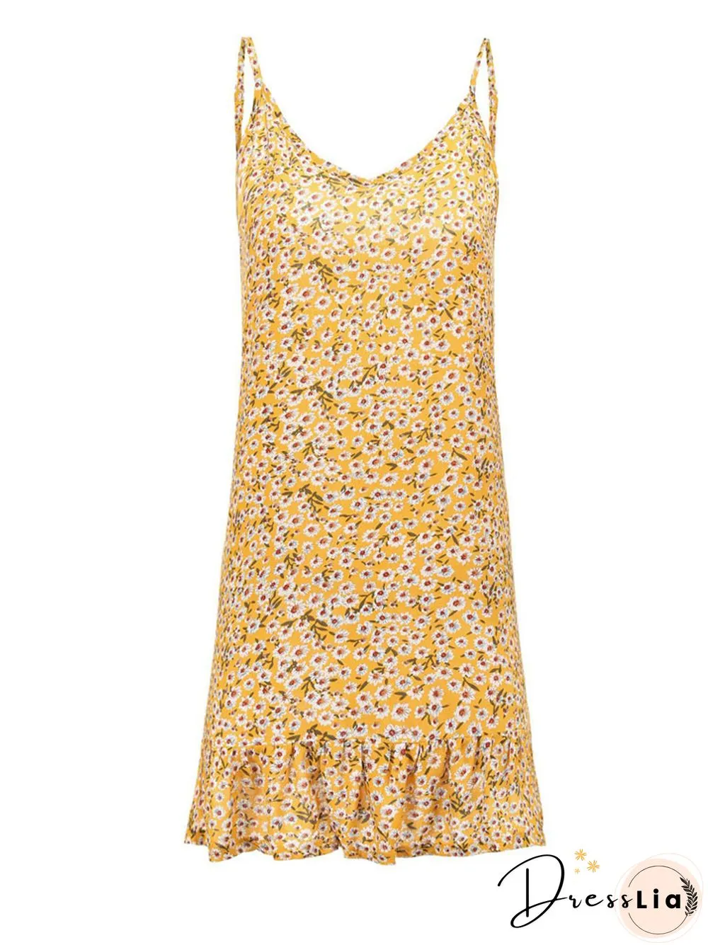 Summer Boho Floral Dress Women Backless Spaghetti Strap Dress Beach Sexy Bohemian Flower Short Party Dresses For Women