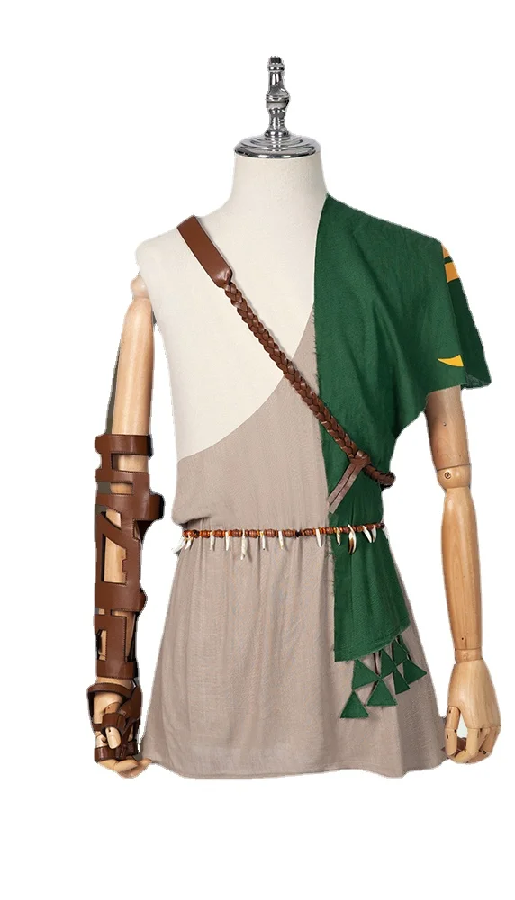 Link Breath of The Wild Costume Legend of Zelda Halloween Cosplay Outfits
