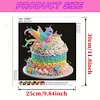 Cakes Desserts - Crystal Rhinestone Diamond Painting