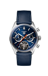TAG HEUER CARRERA CHRONOGRAPH TOURBILLON Chronograph Tourbillon, 42 mm, Steel CBS5010.FC6543