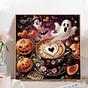 Diamond Painting - Partial Special Shaped Drill - Halloween Ghost(Canvas|30*30cm)