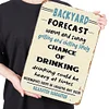 Backyard decoration painting - Metal Tin Signs(8*12Inch/12*16Inch)