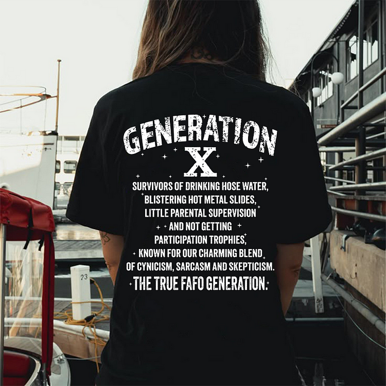 Custom Generation X FAFO T-shirt/Sweatshirt