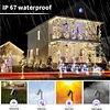 LED Solar Decorative String Lamp Adjustable Outdoor Lighting for Garden (32m)