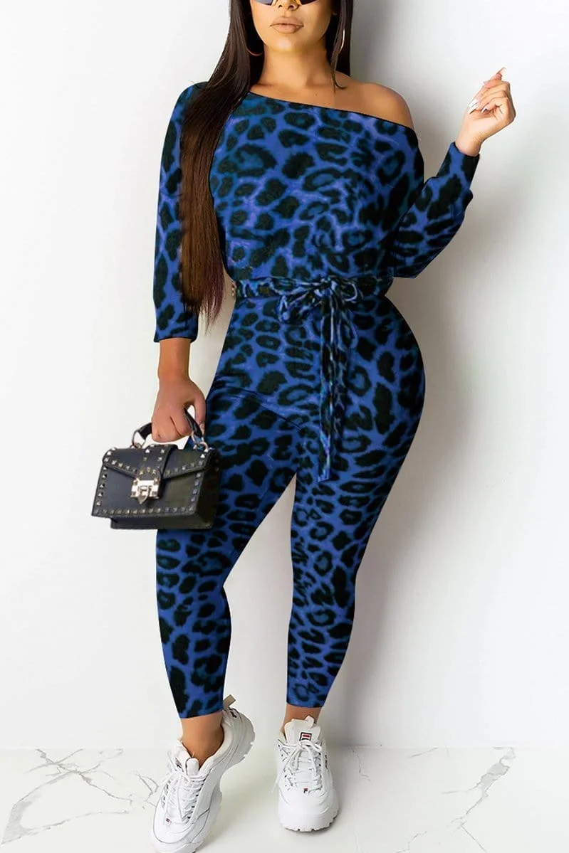 Sexy Leopard Print Jumpsuit