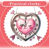 2Pcs Moon DIY Diamond Painting Ornament with Clock Function Home Craft Decor Art