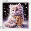 Diamond Painting-DIY Crystal Rhinestone Winter Cat(Box Packaging)
