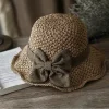 🏖️👒Elegantn&iacute; pleten&yacute; slaměn&yacute; klobouk s ma&scaron;l&iacute;