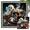 (Multi-Style) Halloween Ghost-11CT Stamped Cross Stitch 40*40cm/15.75*15.75in