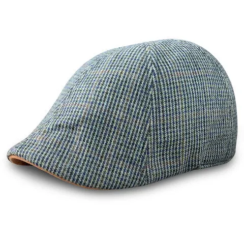 Hatsfashion-The Homage   Cap - Clover & Navy Houndstooth