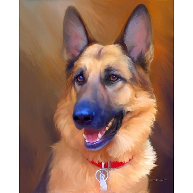 Peinture de diamant - Full Round - Loyal Dog