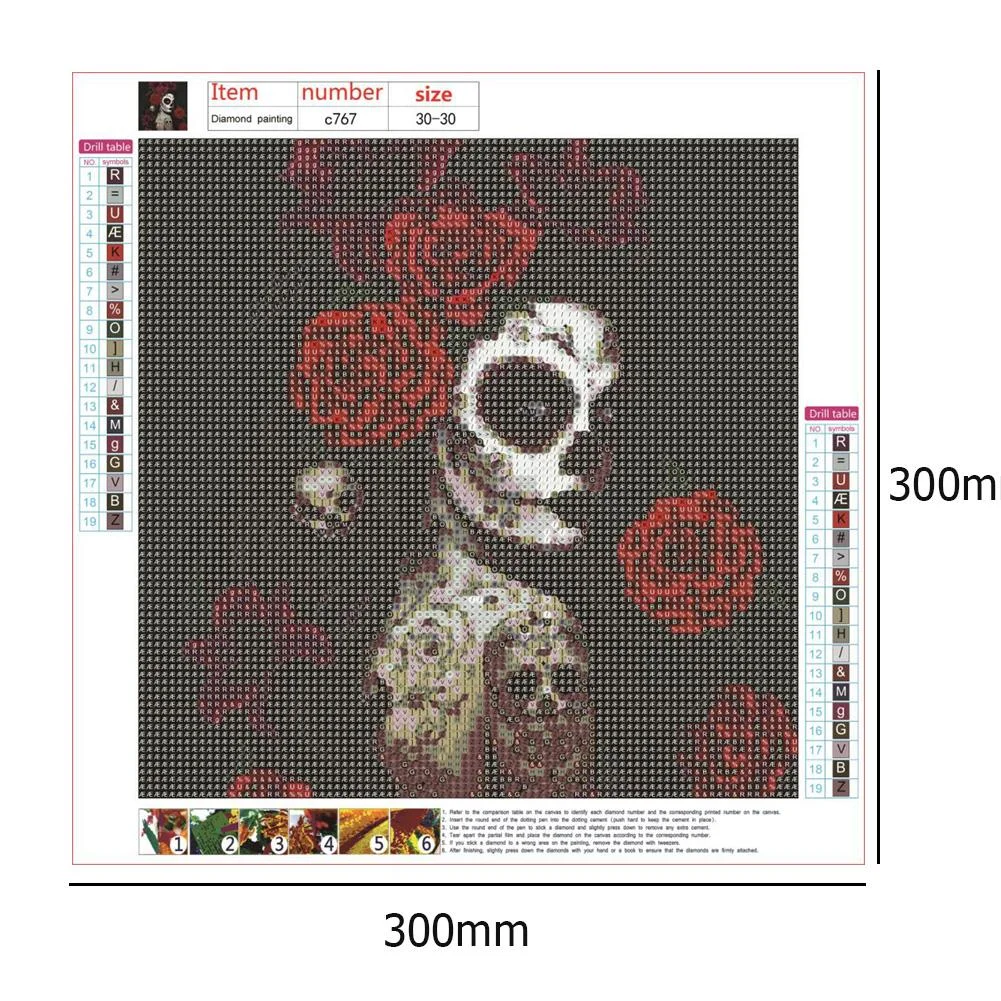 Diamond Painting - Full Round Drill - Beauty(30*30cm)