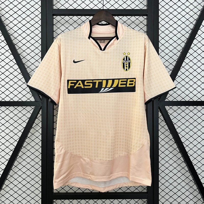2003-2004 Retro Juventus FC Away Football Shirt 1:1 Thai Quality- Maxi Kit