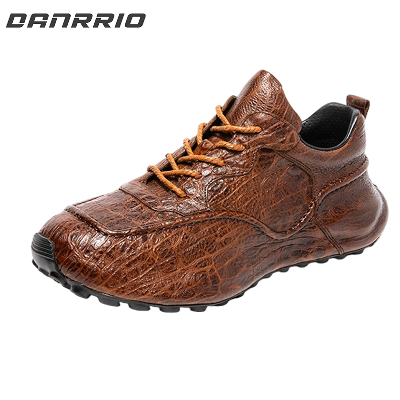 DANRRIO Handmade Retro Bison Leather Platform Casual Shoes DANRRIO.COM DANRRIO