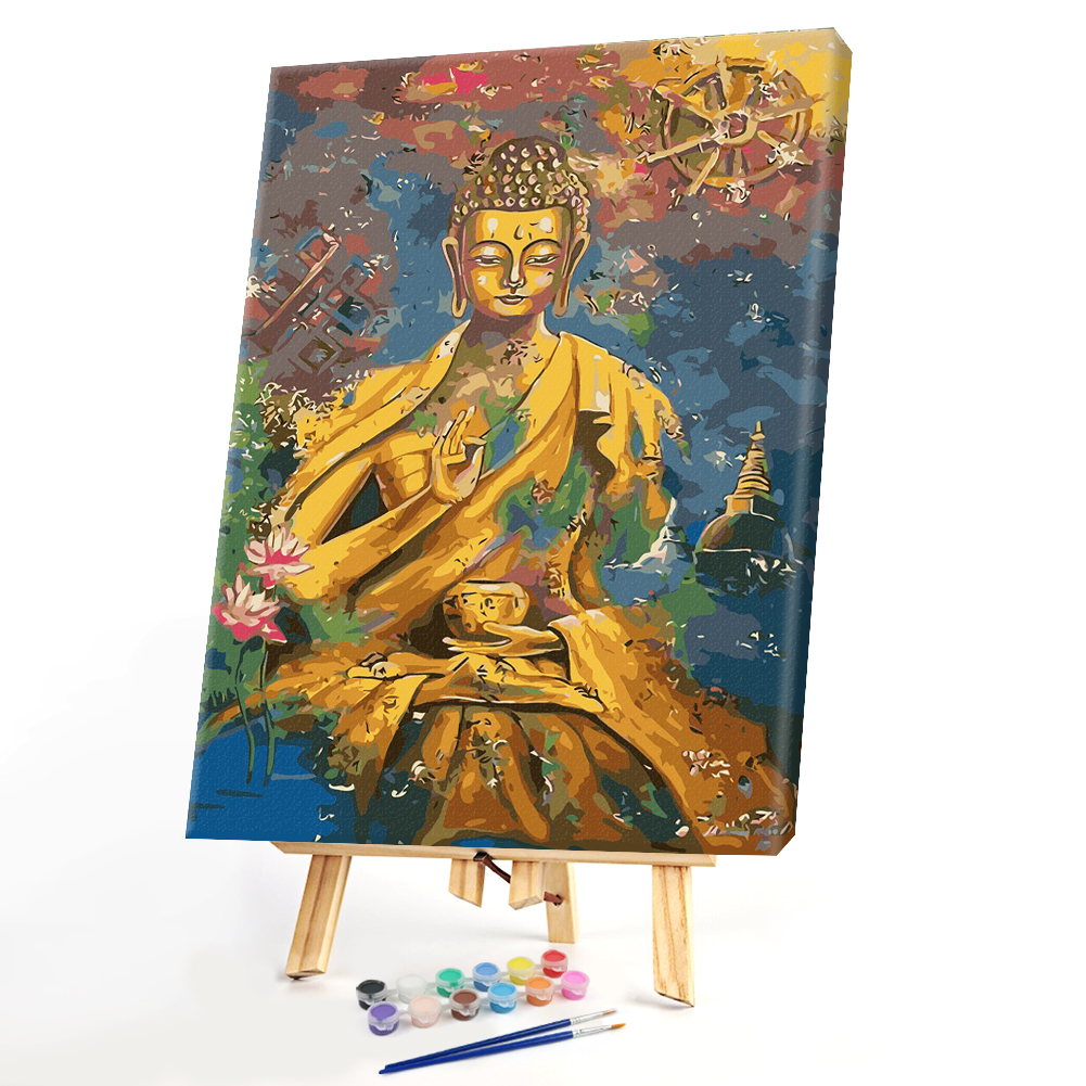 

40*50CM Paint By Numbers-Buddha Statue, 501 Original