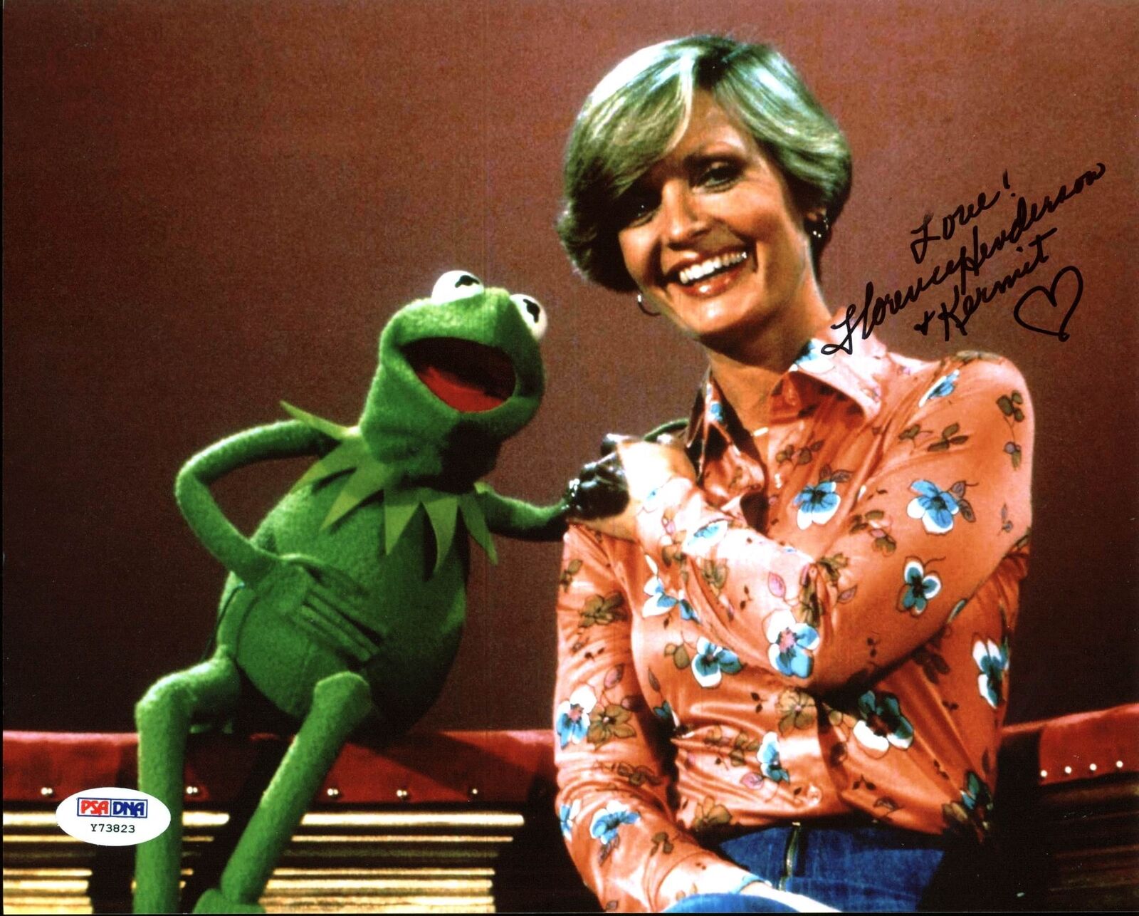 Florence Henderson The Brady Bunch Authentic Signed 8X10 Photo Poster painting PSA/DNA #Y73823