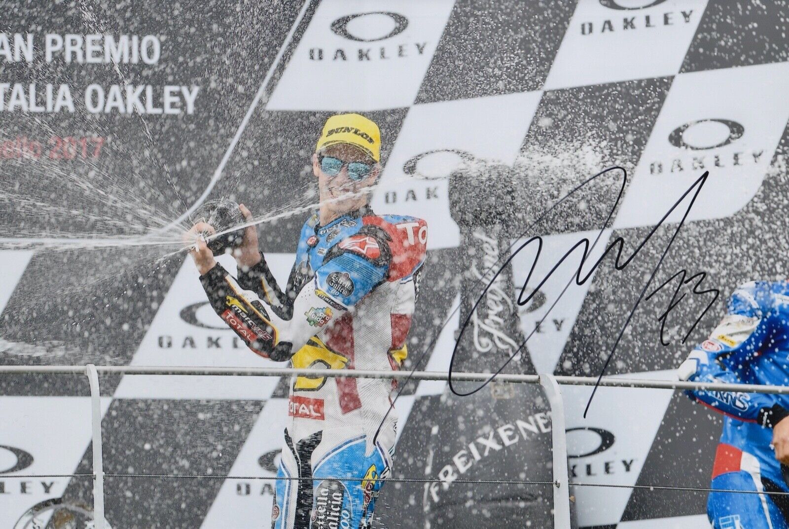 Alex Marquez Hand Signed 12x8 Photo Poster painting MotoGP Autograph Marc VDS Moto2 1