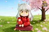 Chibi Ver. Inuyasha & Kikyo - InuYasha Resin Statue - Cure Magic World Studio