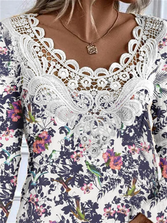 Women Half Sleeve V-neck Solid Color Dress