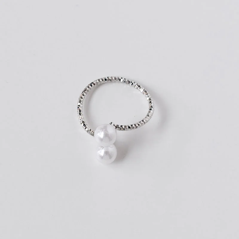 Stray Kids Felix Adjustable Pearl Ring Open Ring