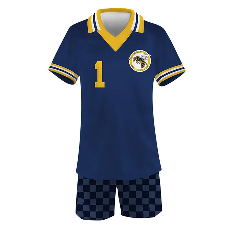 TV Yellowjackets Season 2 (2023) Blue Shirt Set Cosplay Costume Halloween Carnival Suit