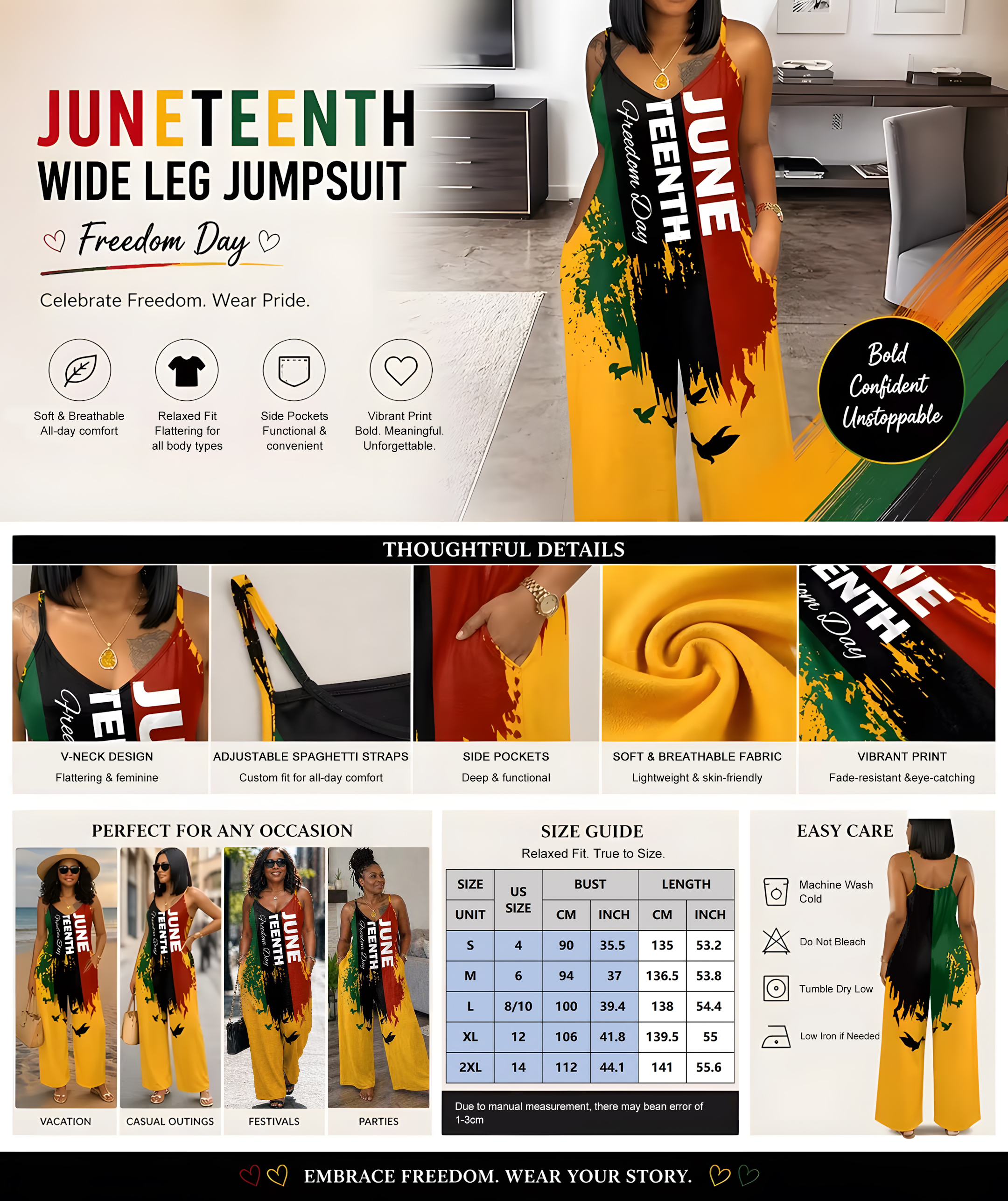 Juneteenth Jumpsuit