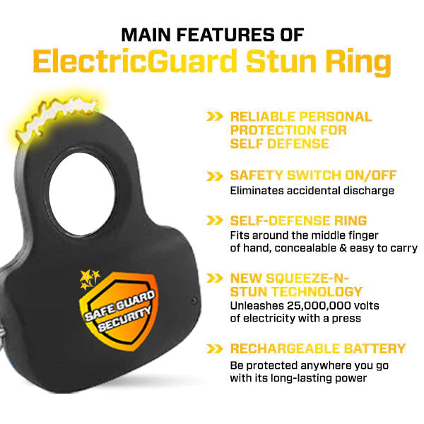 ️🎉 Pré-venda de 2025 50% ️🔥 SafeGuard Extreme 28.000.000 Suptruck Knuckle Stun Grip