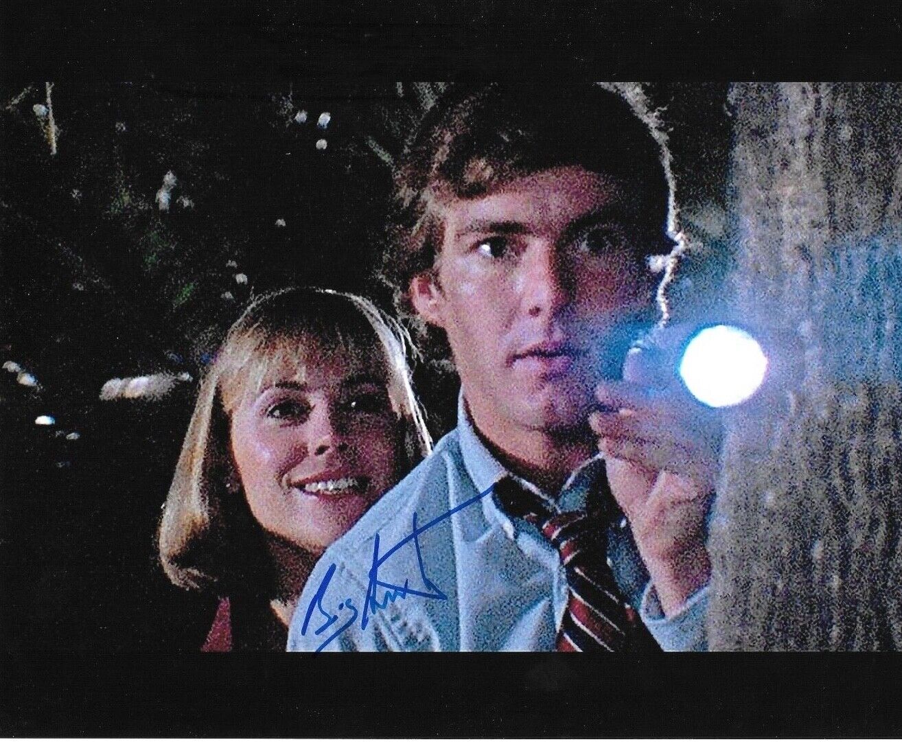 * BESS ARMSTRONG * signed 8x10 Photo Poster painting * JAWS 3-D * COA * 12