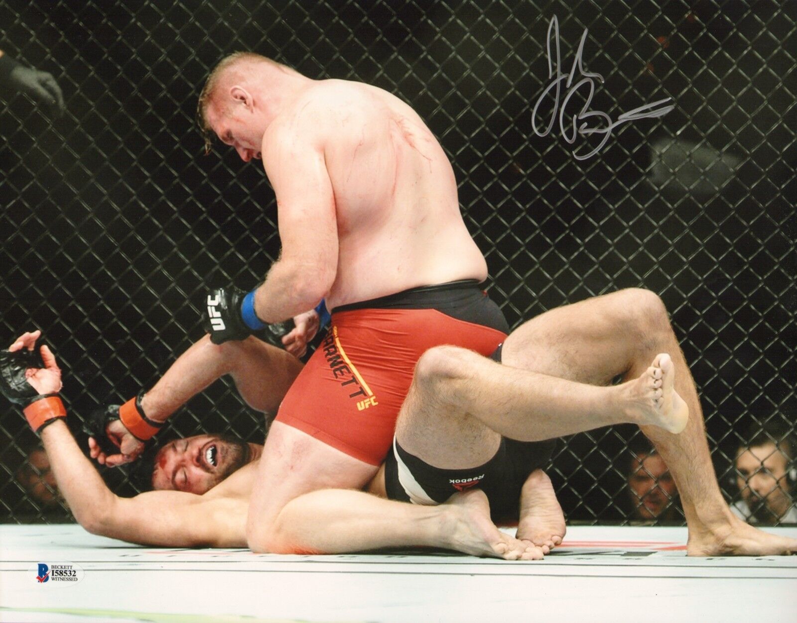 Josh Barnett Signed 11x14 Photo Poster painting BAS COA UFC Fight Night 93 Picture Autograph '16