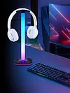 RGB Light Desktop Headphone Stand Anti Slip USB Support Over Ear Headset Holder
