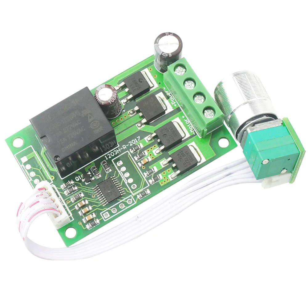 12V 24V 3A Full Automatic Forward and Reverse DC Motor Speed Controller PWM DC Motor Controller
