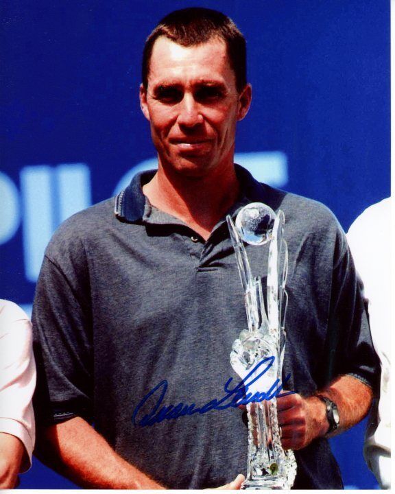 IVAN LENDL signed autographed TENNIS 8x10 Photo Poster painting