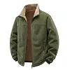 Winter Warmth Fleece Jacket with Sherpa Lining - Perfect for Outdoor Adventures by Inlyline