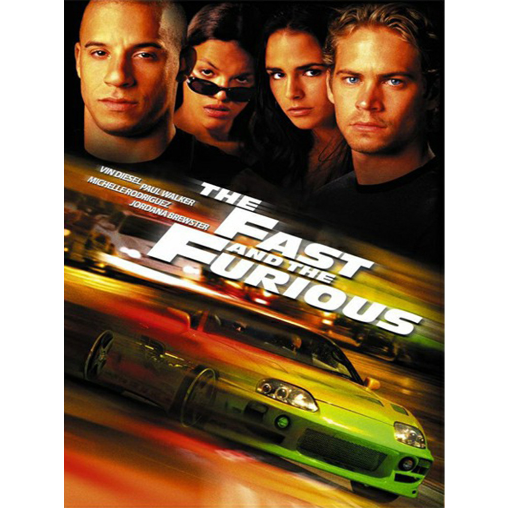 

Fast and Furious - Round Drill Diamond Painting - 30*40CM, 501 Original