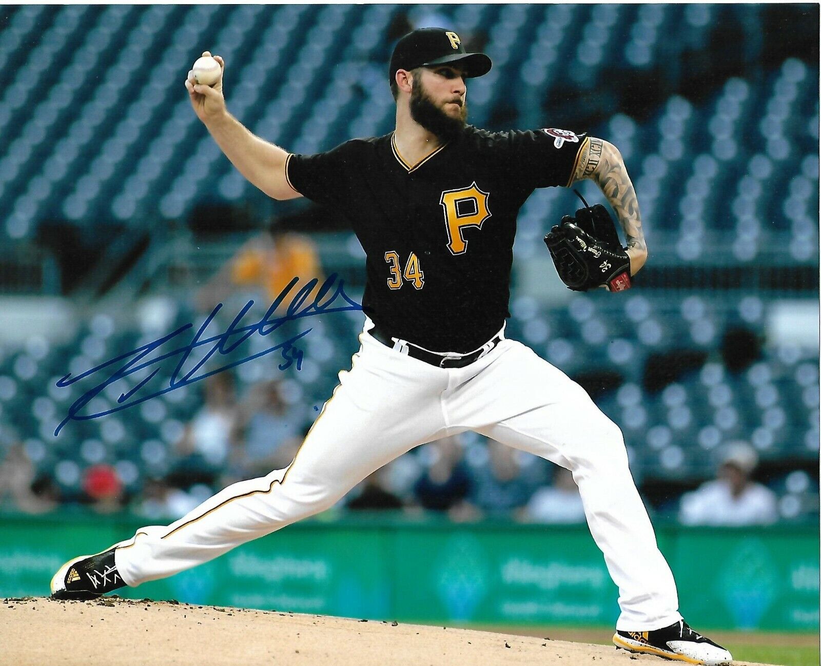 TREVOR WILLIAMS signed autographed Pittsburgh Pirates 8x10 Photo Poster painting w/ COA
